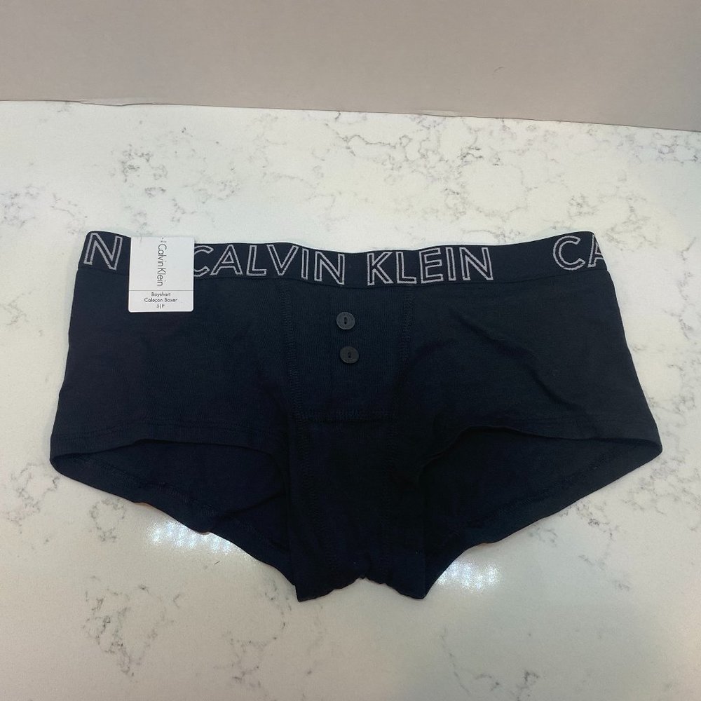 NWT Calvin Klein Ultimate Cotton Boyshort womens
